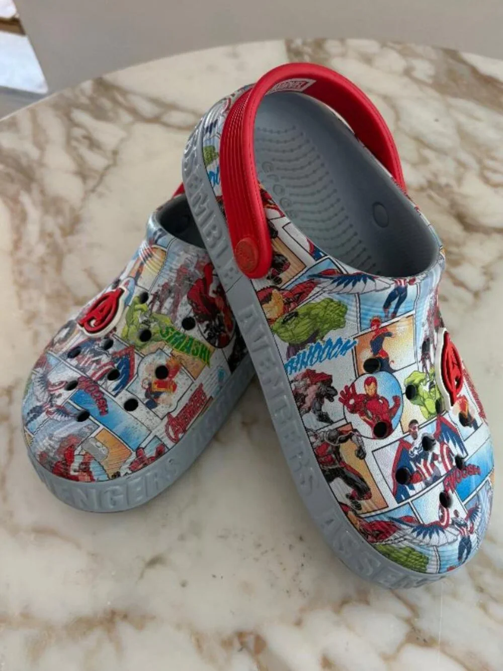 CROCS unique avengers